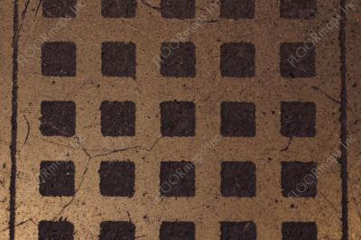 Close up of the blasted single tile of the Nike Waffle Pattern.