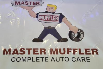 Full image of Master Muffler logo.